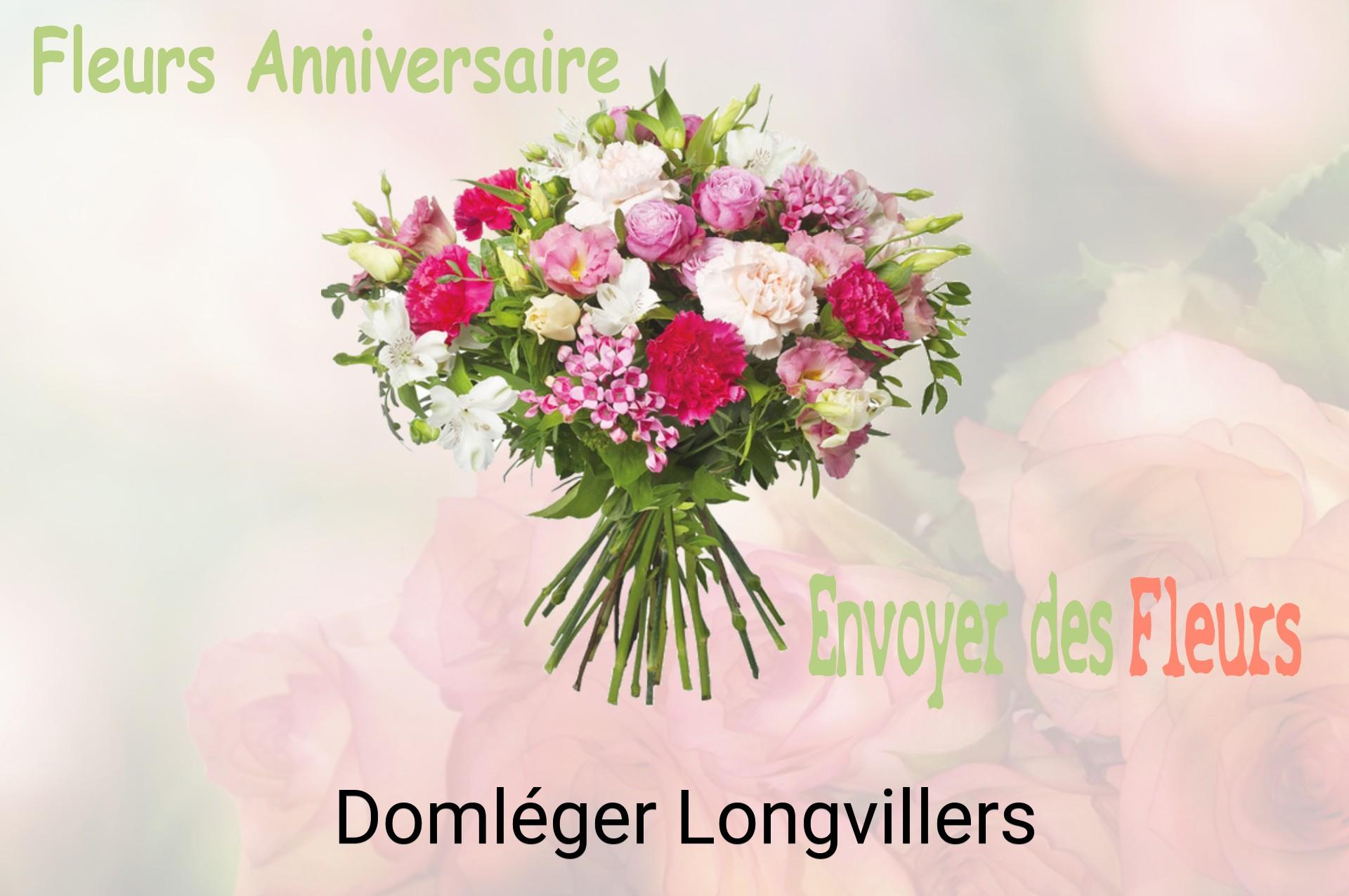 Bouquet de fleurs d’anniversaire livré à Domléger-Longvillers