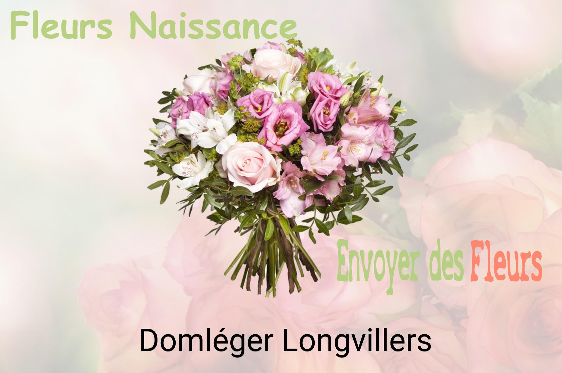 Bouquet de fleurs de naissance livré à Domléger-Longvillers